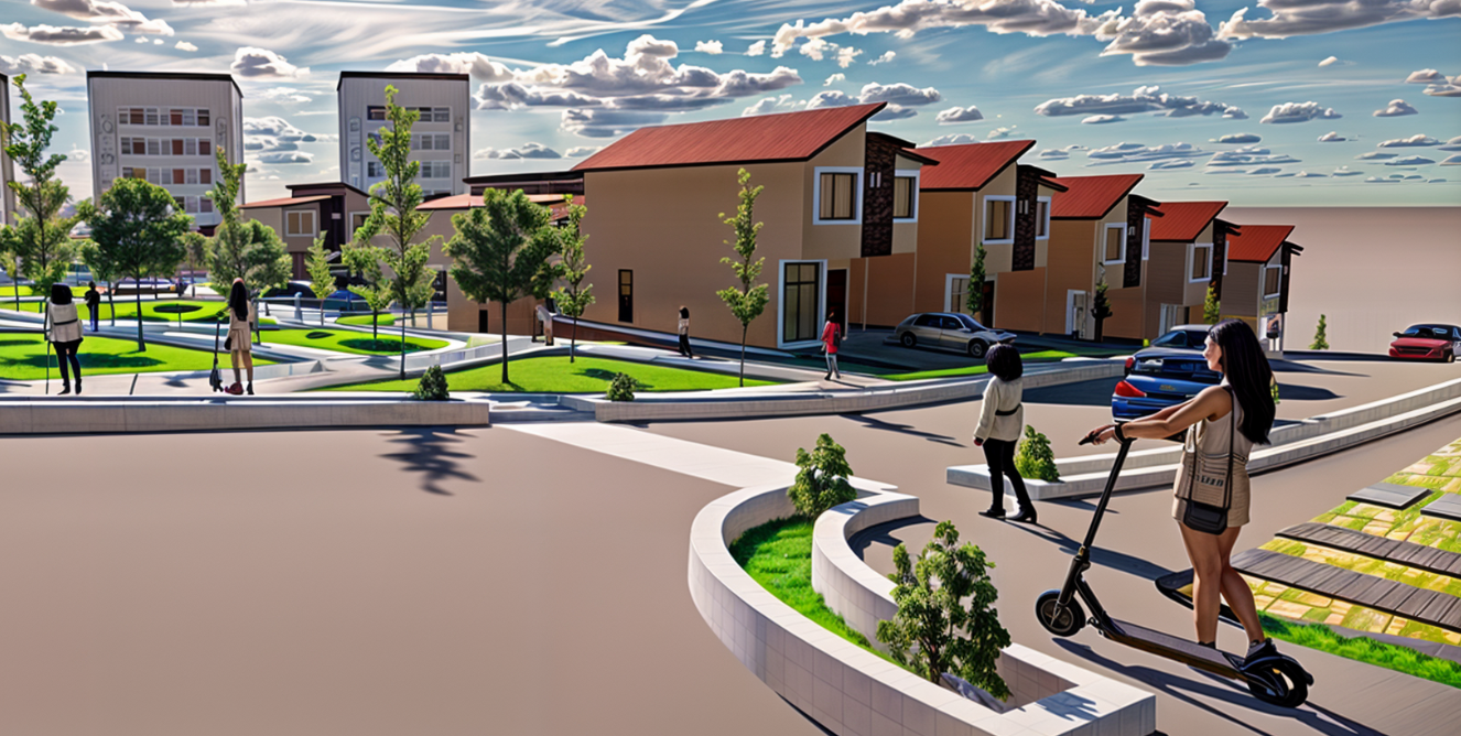 Áreas recreativas de la Urbanización Rubra